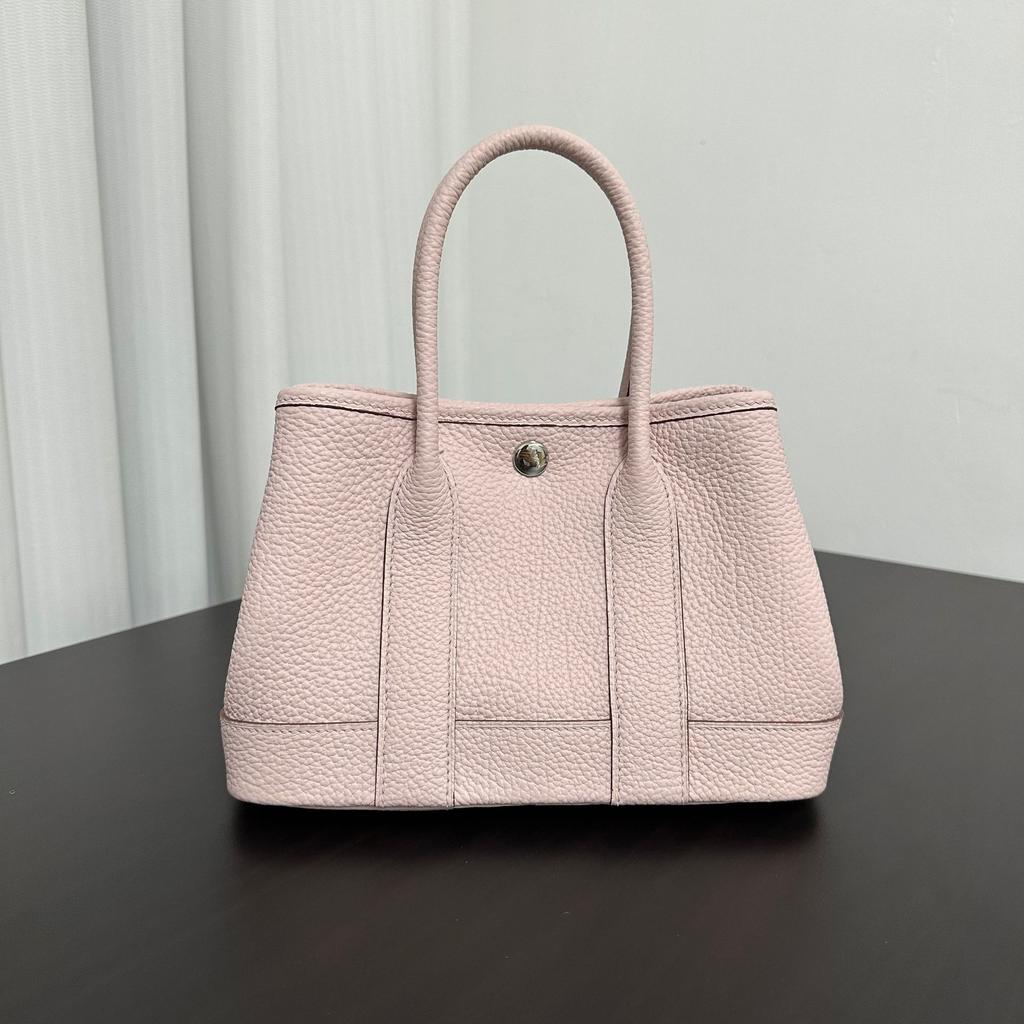 Сумка для сада Canvas Splicing Mini 23 см, женская кожаная универсальная сумка-тоут, новая высококачественная сумка через плечо на одно плечо