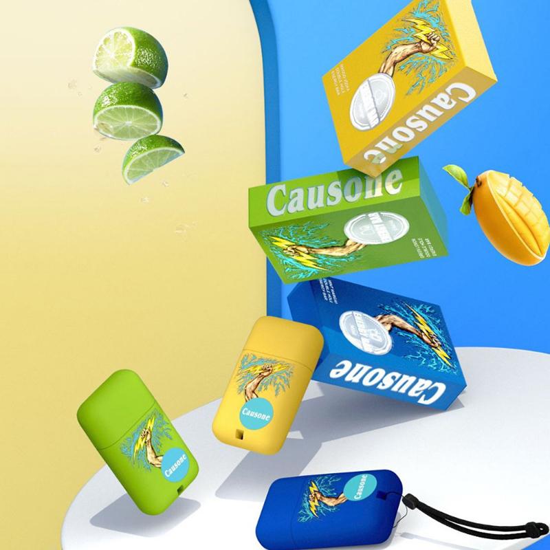 Double Hole Energizing Energy Bar Aromatherapy Nasal Inhaler Energy Vapors Stick Aromatherapy Stick Stimulating Scent