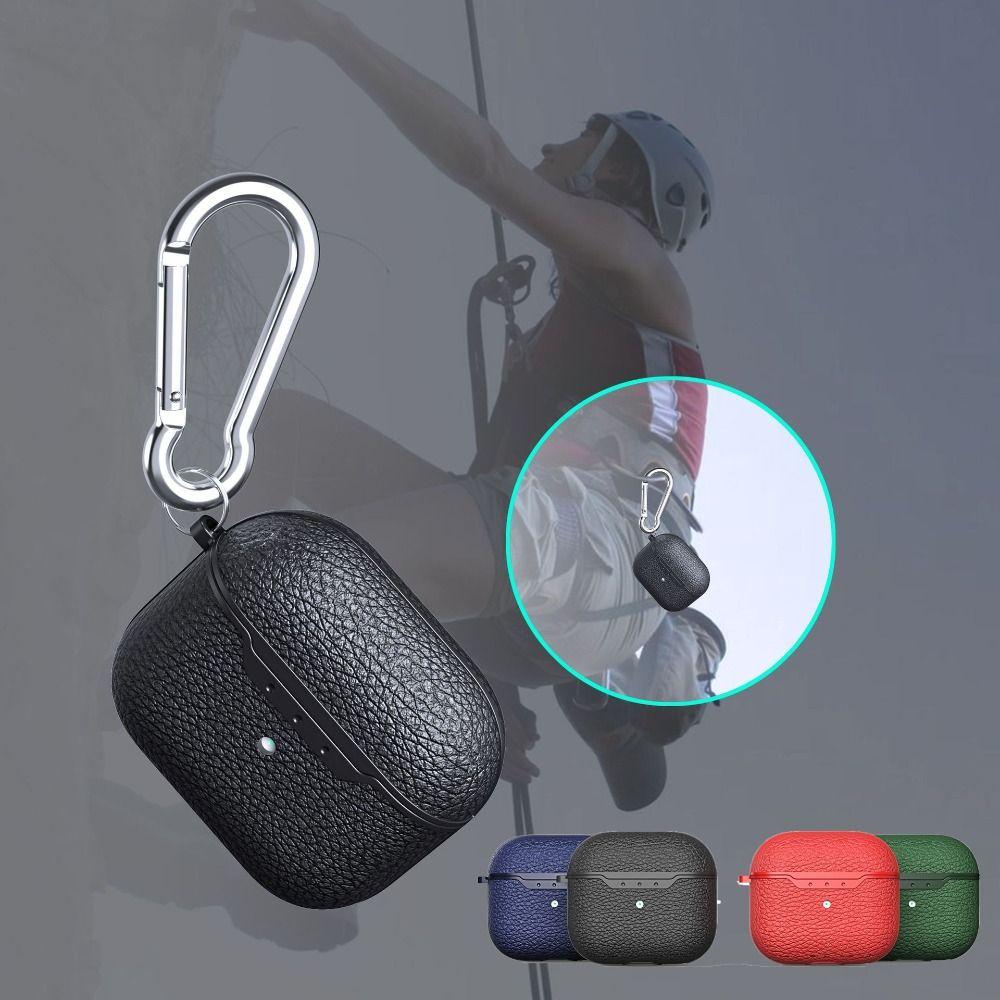 С пряжкой защитный чехол TPU защитный чехол портативный чехол для наушников Airpods 4