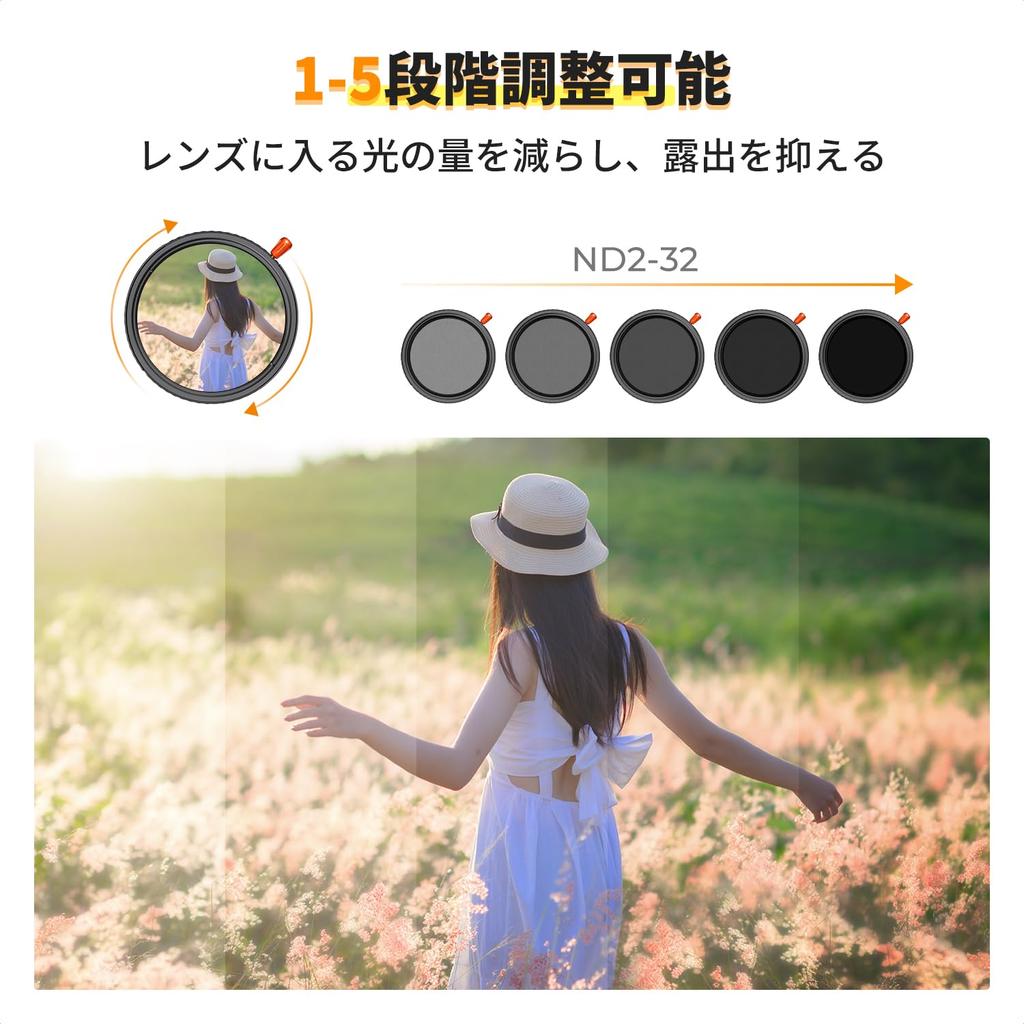 Concept 46mm Black Mist 3in1 3 In 1 Multifunctional Filter Light Attenuation Effect Polarization Effect Soft Effect Variable ND Filter PL Filter Soft