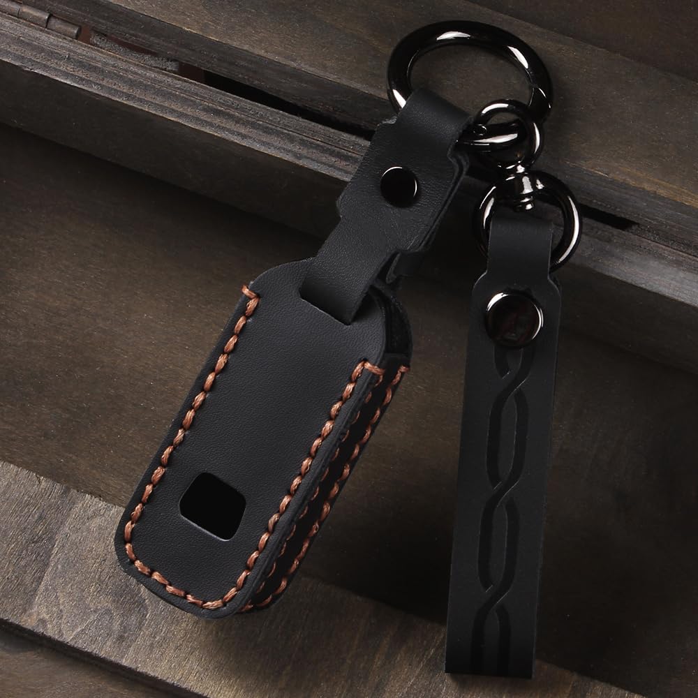 Чехол для ключа, совместимый с Honda, кожаный чехол для смарт-ключа, чехол для ключа, крышка для ключа, стильный, грязеотталкивающий, защита от скольжения и царапин [Nacalikeey] N-BOX N-BOX N-ONE N-Wagon