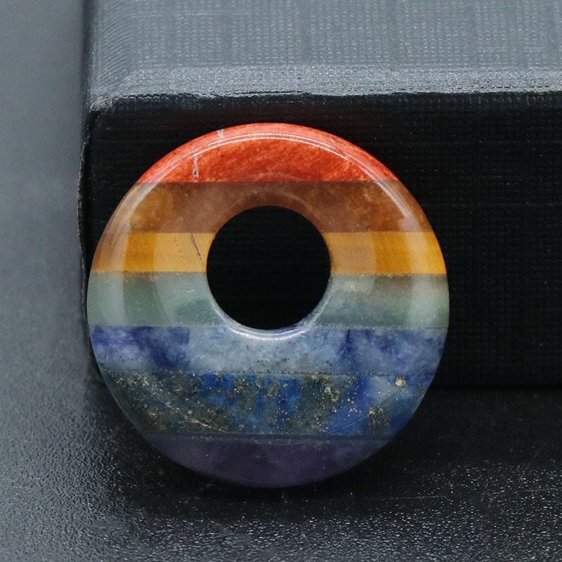 1 шт. натуральный камень 7 чакра аура целебный драгоценный камень для домашнего декора своими руками, подвесные ювелирные аксессуары поставки праздничные подарки