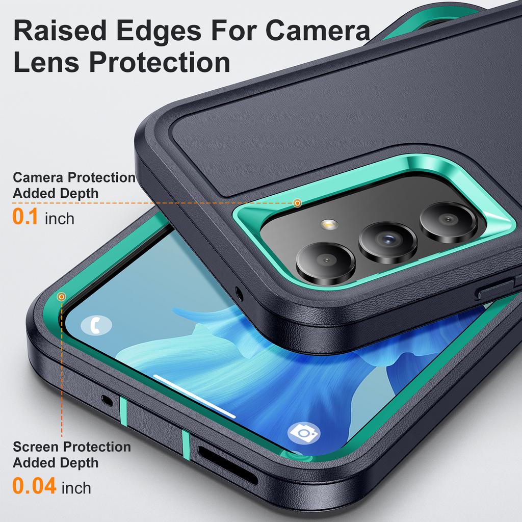 Kickstand Dustproof Phone Bag Case for Samsung Galaxy A15 A53 5G A54 A14 A04S A13 S23 FE S22 Ultra S24 Plus Shockproof Cover