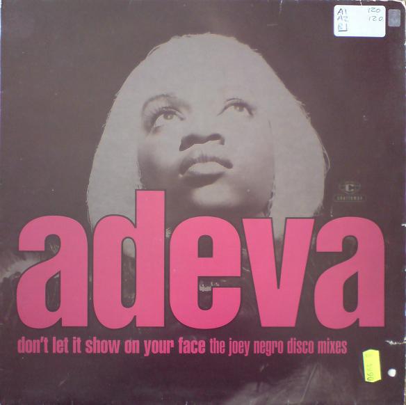 12-дюймовая пластинка ADEVA - Не показывай на лице (COOLXR248 Cooltempo 1992 Великобритания Танцевальная и электронная музыка Б/у