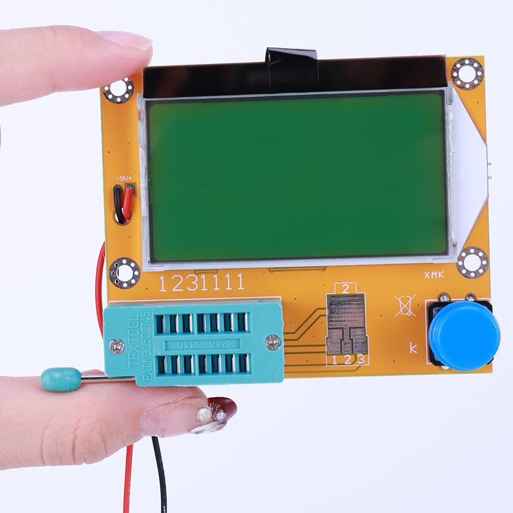 LCR-T4 ЖК-диод, триод, измеритель емкости ESR, тестер транзисторов (Блок батарей)