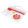Sunstar Stationery Snoopy Delicious Food Market Mesh Inner S2318652 Pouch, White,