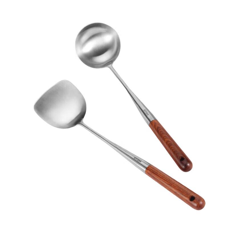 BTSM 316L Stainless Steel Spatula & Ladle Set