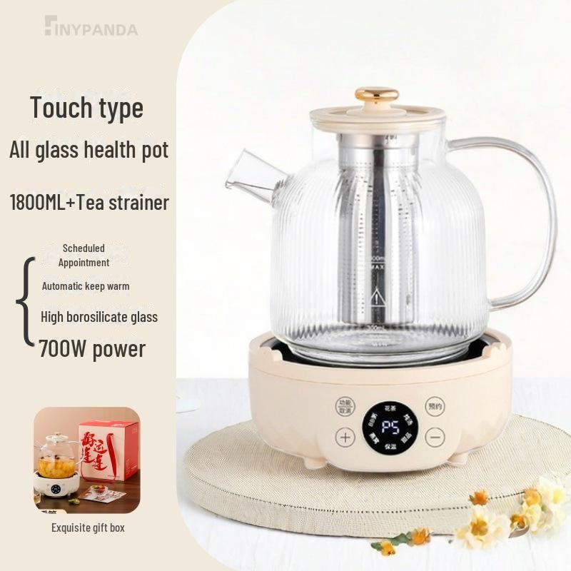 New Multi-Function Glass Kettle: Tea Maker, Health Pot, Office Teapot Gift