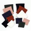 New PU Leather Woven Pattern Shrapnel Storage Bag Coin Bag Lipstick Pouch Earphone Bags Date Line Organizer Mask Storage Case