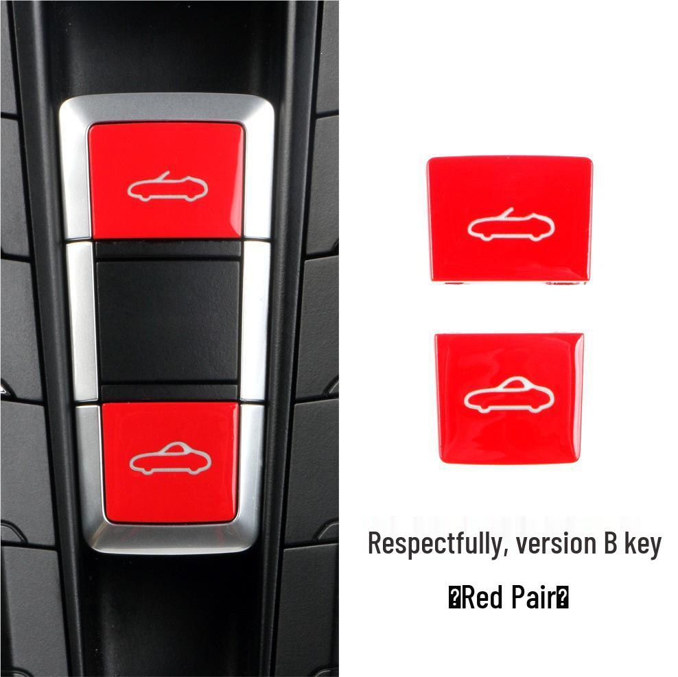 Кнопка переключателя для Porsche 981/718/911 Cayman Boxster Спортивный автомобиль Кабриолет