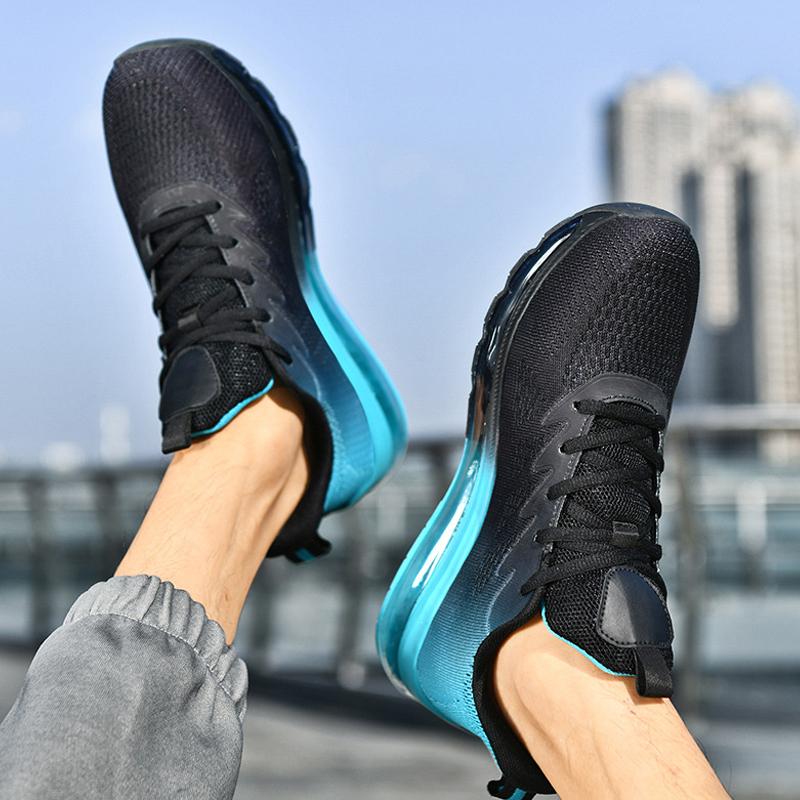 ONEMIX  NEW Air Cushion Running Sneakers Men Road Running Shoes Men Outdoor Sport Shoes Jogging Shoes Men Large Size 39-48