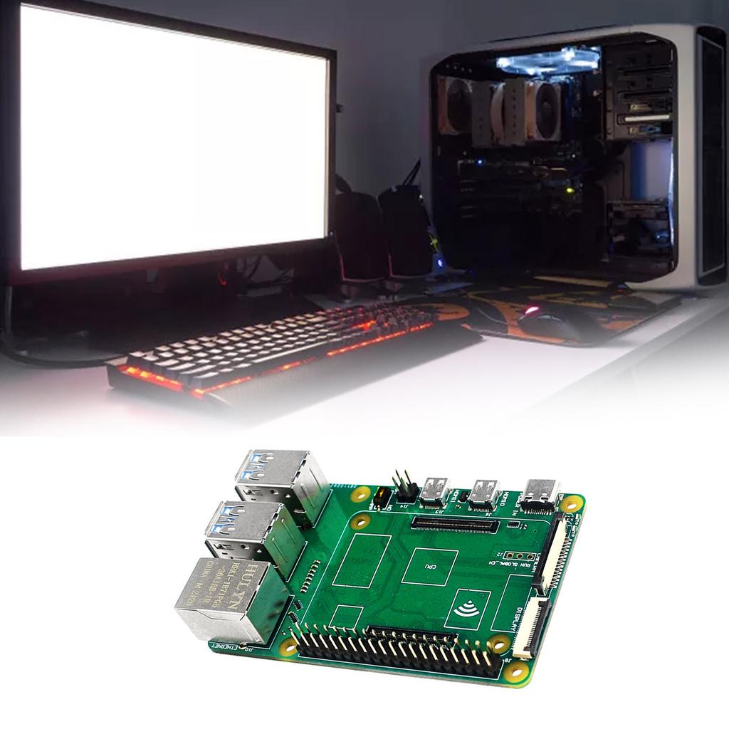 Плата адаптера CM4-PI4B, компьютерный модуль Micro HD USB3.0, интерфейс Ethernet 1000M CM4-PI 4B для Raspberry Pi 4B