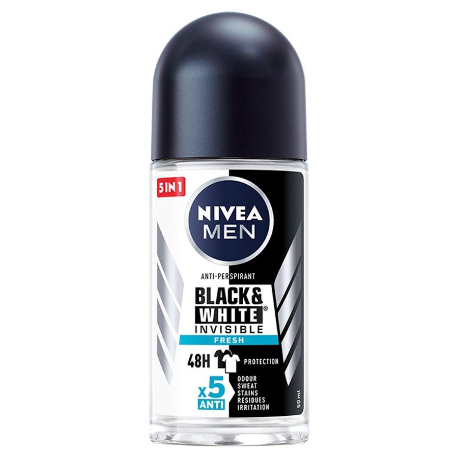 Nivea Men Invisible Fresh, шариковый антиперспирант, 48 часов, 50 мл