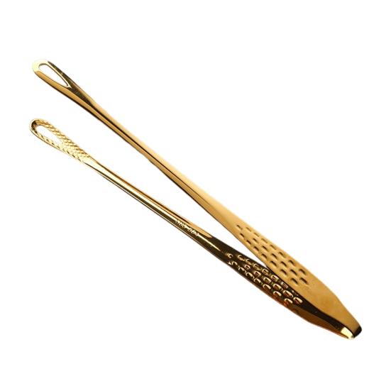 Зажим для барбекю Нержавеющая сталь Легкое управление одной рукой Здоровое приготовление пищи с полой конструкцией Гладкая поверхность