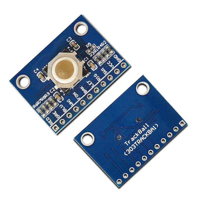 Blackberry Trackball Sensor Mouse Trackball Hall Effect Sensor 360° Trackball Module