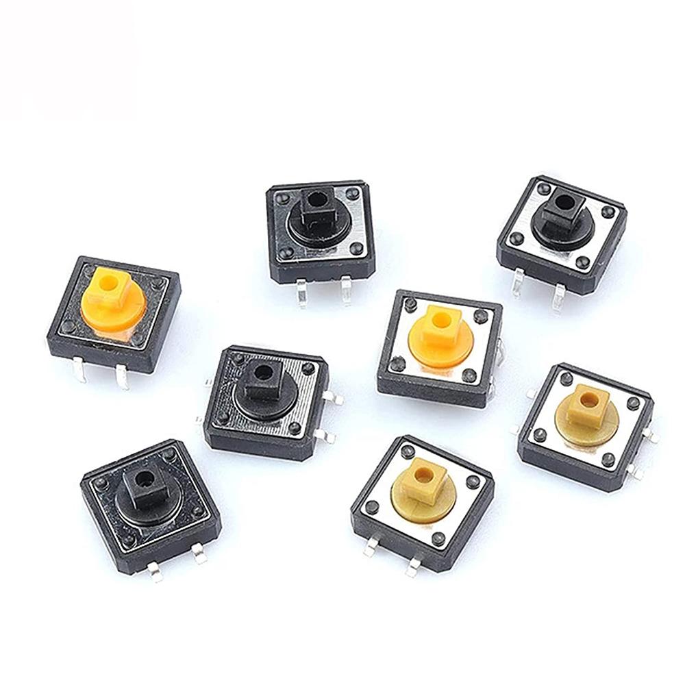 460pcs 24 Values Tactile Push Button Switch SMD Micro Momentary Tact Switch Assortment Kit for Car Remote Control with Box Fuses4