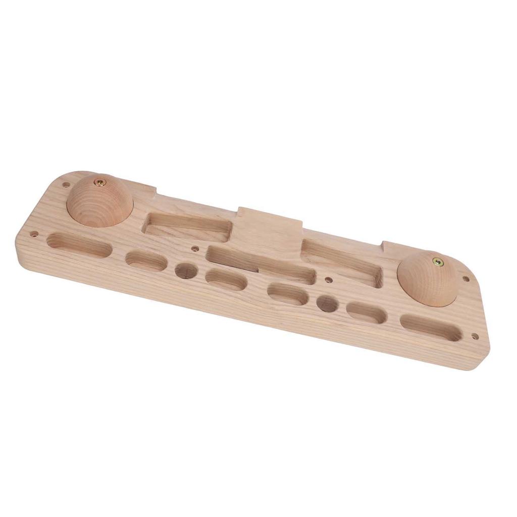 Деревянная доска для скалолазания Hangboard Fingerboard Тренировочная доска для скалолазания для развития силы корпуса и