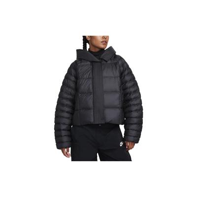 Куртка большого размера с капюшоном Therma-Fit, женская куртка, черная FB8729-010