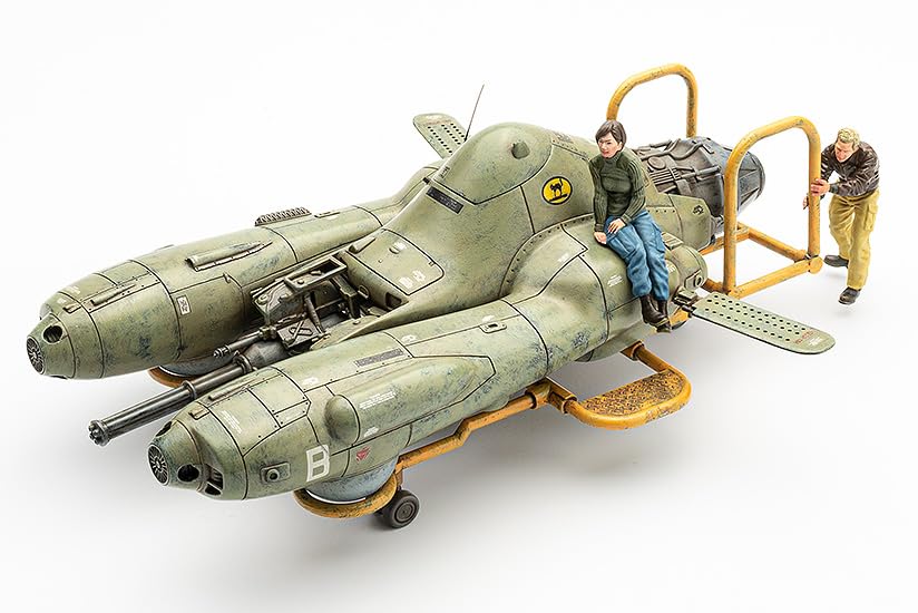 PLAMAX Maschinen Krieger Armored Fighter Falke Scale Assembled Plastic Model 1/35 Anti-Gravity Pkf.85 1/35