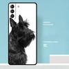Cute Scottish Terrier Dog Case For Samsung Galaxy S23 S24 Ultra S22 S21 Plus Note 10 Note 20 S9 S10 S20 S21 FE Cover