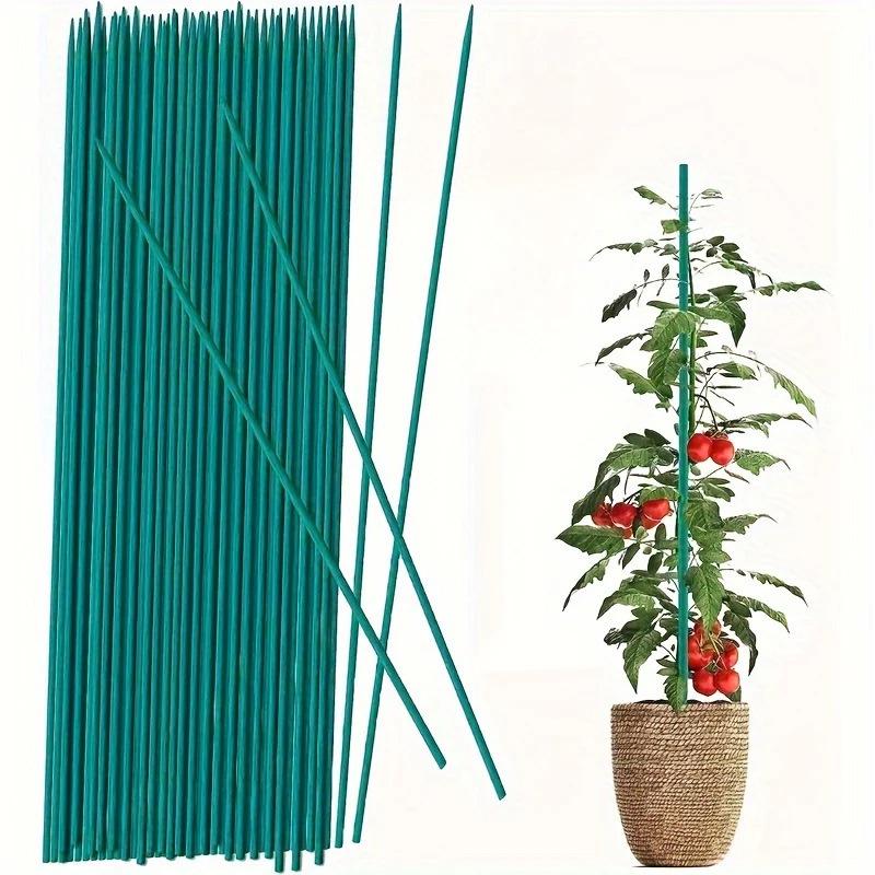 Waxed Bamboo Skewers & Plant Support Stakes for Flowers and Orchids