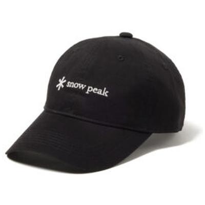 Кепка Snow Peak New Standard Logo Cap Черная Nsd Ac 25au001 [2 Размера 59см]