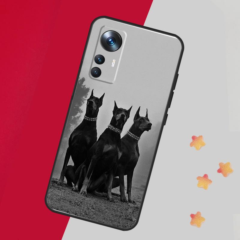 Dachshund Doberman Dog Case For Xiaomi 14 13 11T 12T 13T Pro 12 Lite 12X POCO X3 X5 Pro X4 F4 M5 M5s F3 F5 Cover