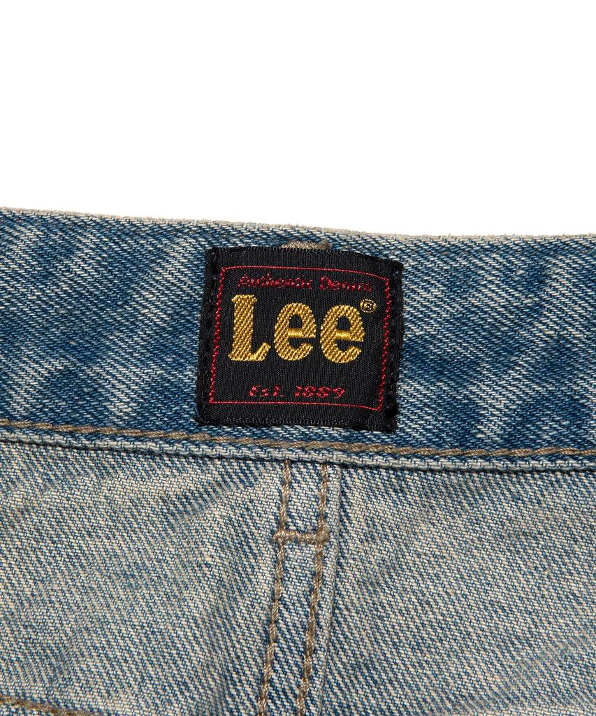 Джинсовая мини-юбка Lee Индиго Средний