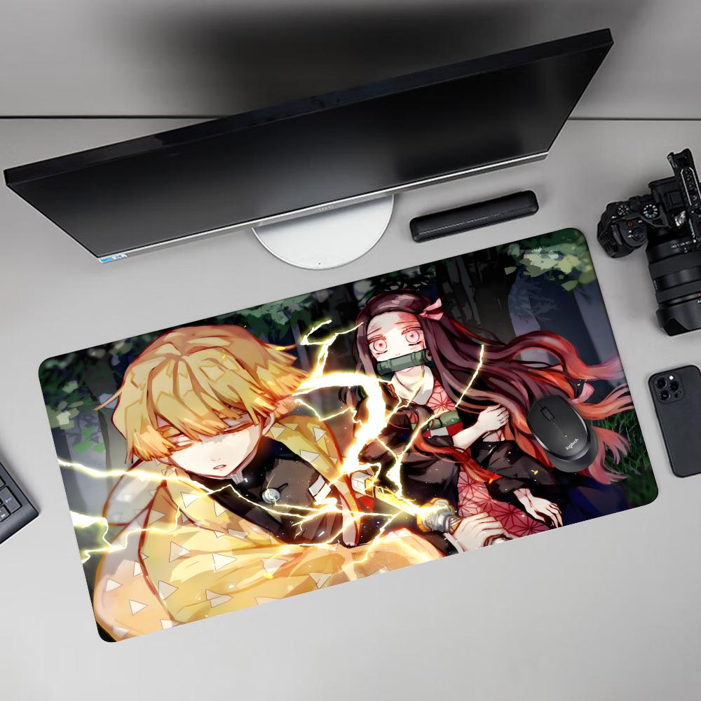 Mouse Pad Desk Mouse Pad Cute HD Desk Pad Extended Gaming Keyboard Mats Large 100x50cm XXL Z-Zenitsu Gamer Mousepad
