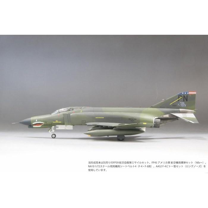 FineMolds 1/72 Истребитель ВВС США F-4E (Поздняя модель) Пластиковая модель авиабазы Кларк FF06 (Самолет) Формованный цвет