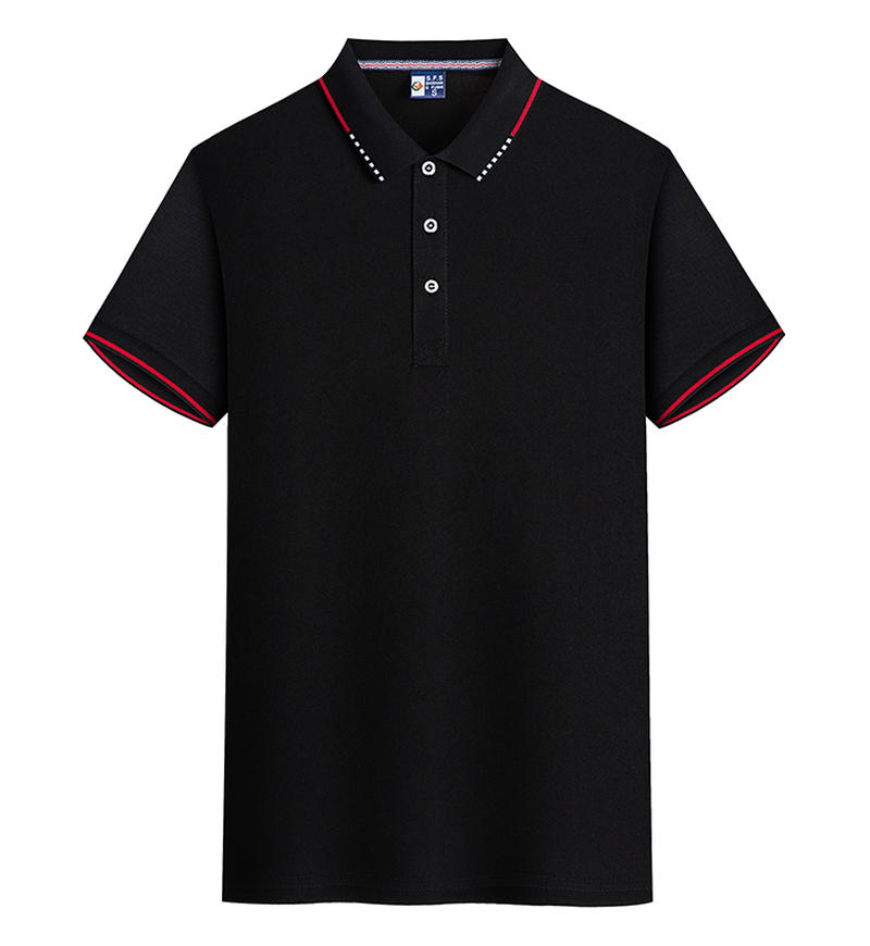 Новые модные мужские деловые офисные рубашки поло с короткими рукавами плюс размеры, однотонные футболки поло с лацканами
