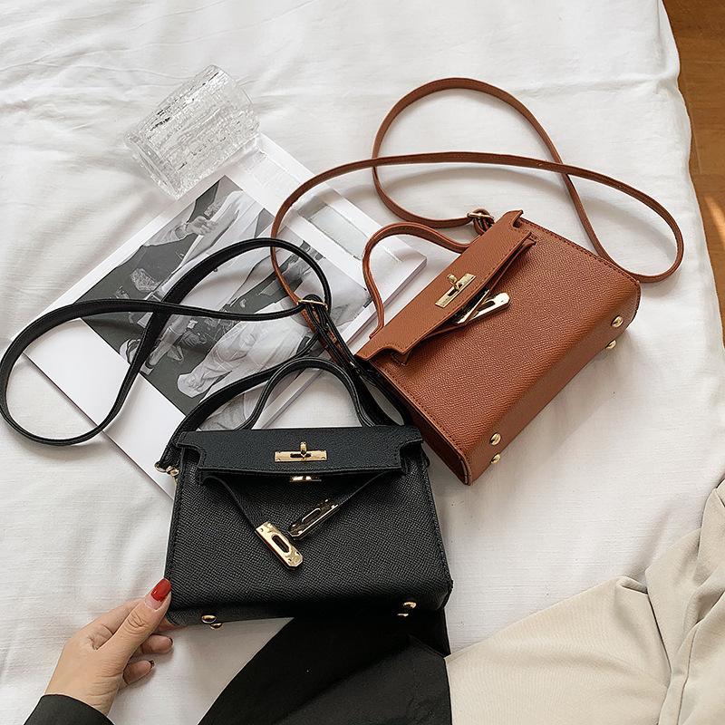Новая весна и осень, новая модная женская сумка с защелкой, модная женская сумка с тиснением, модная сумка через плечо, сумка