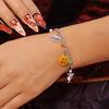Pumpkin  Halloween Bracelets Matching   Spider Pumpkin Wristlets Set for Women Men  Skeleton Cat