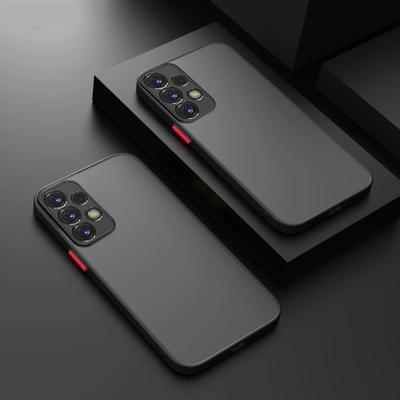 Матовый полупрозрачный жесткий чехол для телефона для OPPO Realme C30 C33 C35 C21Y C20 C17 C15 9 8 7 Pro A54 A74 A94 A53 A31 A57 A52 A72 A92 4G 5G силиконовая задняя крышка