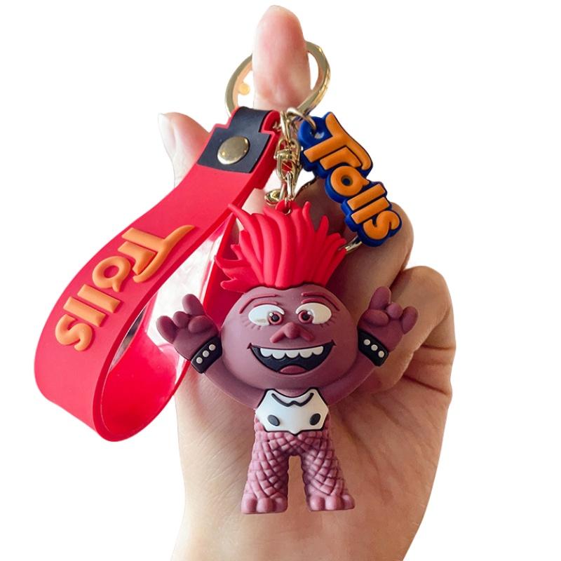 Cute Magic Elf Keychain Adorable Metal Bag Pendant Creative Car Accessory Wholesale