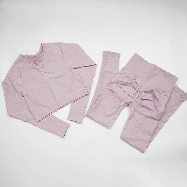 Бесшовный комплект для йоги, женская спортивная одежда для тренировок, спортивная одежда, спортивные костюмы для фитнеса