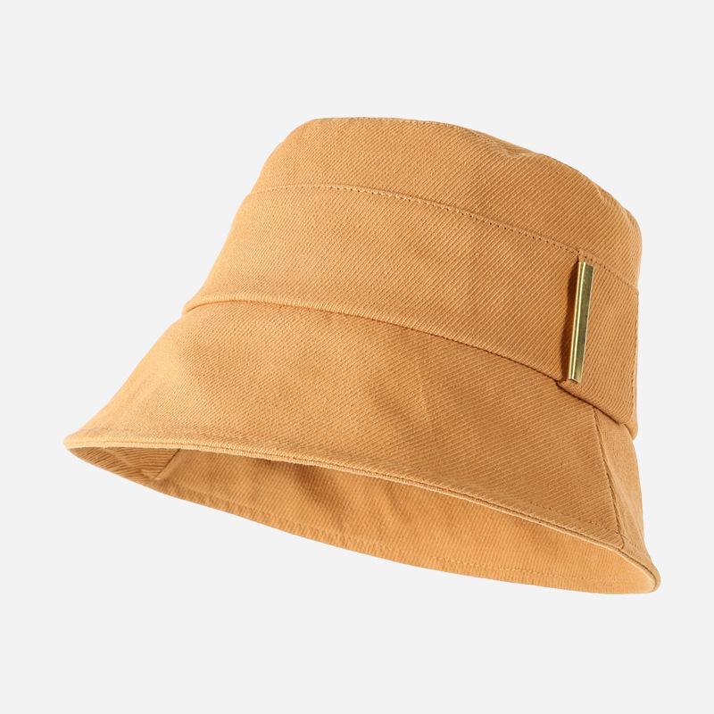 Летняя классическая однотонная панама, хлопковая женская кепка в рыбацком стиле с защитой от ультрафиолета, весенняя повседневная панама для взрослых, дорожная пляжная шляпа Боб