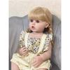 Мягкие силиконовые куклы Reborn, 55 см, длинные волосы, Bebe Reborn, силиконовая настоящая игрушка для детей, подарки на день рождения