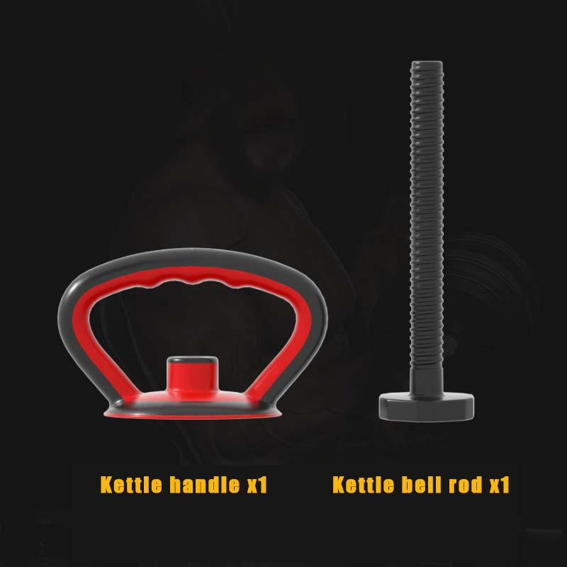 Рукоятка гири для отжиманий от гантелей Рукоятка гири для фитнеса Регулируемая штанга гири для спортивных тренировок Сила рук в спортзале Рукоятка для отжиманий от гантелей
