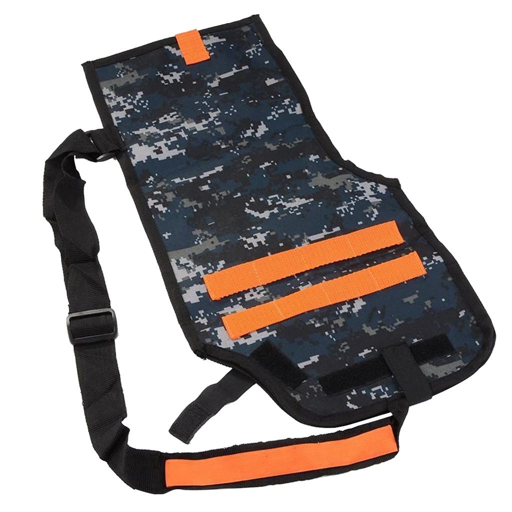 Сумка для хранения пуль игрушечного пистолета с регулируемым ремнем и задним карманом