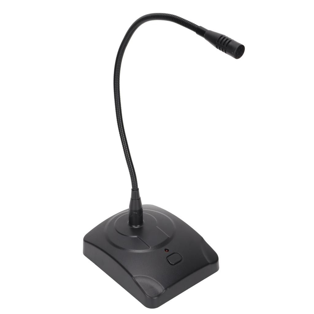 Проводной микрофон «гусиная шея» регулируемый черный настольный микрофон для совещаний с кабелем XLR на 6,35 мм для