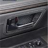 For Toyota Highlander -2024 Carbon Fiber Inner Car Door Handle Bowl Cover 4p