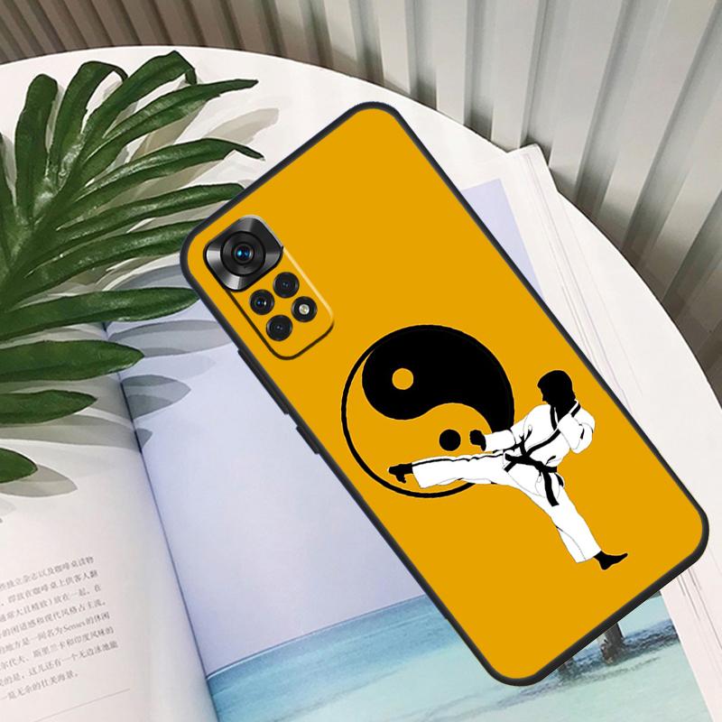 Чехол Funda Kung Fu Taekwondo Karate для Xiaomi Redmi Note 14 10 11 12 13 15 Pro Plus Чехол для Redmi 15 15C 14C 12C 10C 13C