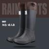 Japanese Rain Boots Parent-child Water Boots Men's and Women's Rain Shoes Non-slip Water Boots High Water Shoes Hiking Rubber Shoes