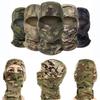 Elite Tactical Camouflage Face Mask: Windproof, Dustproof Neck Gaiter & Breathable Double-Sided Mesh Balaclava
