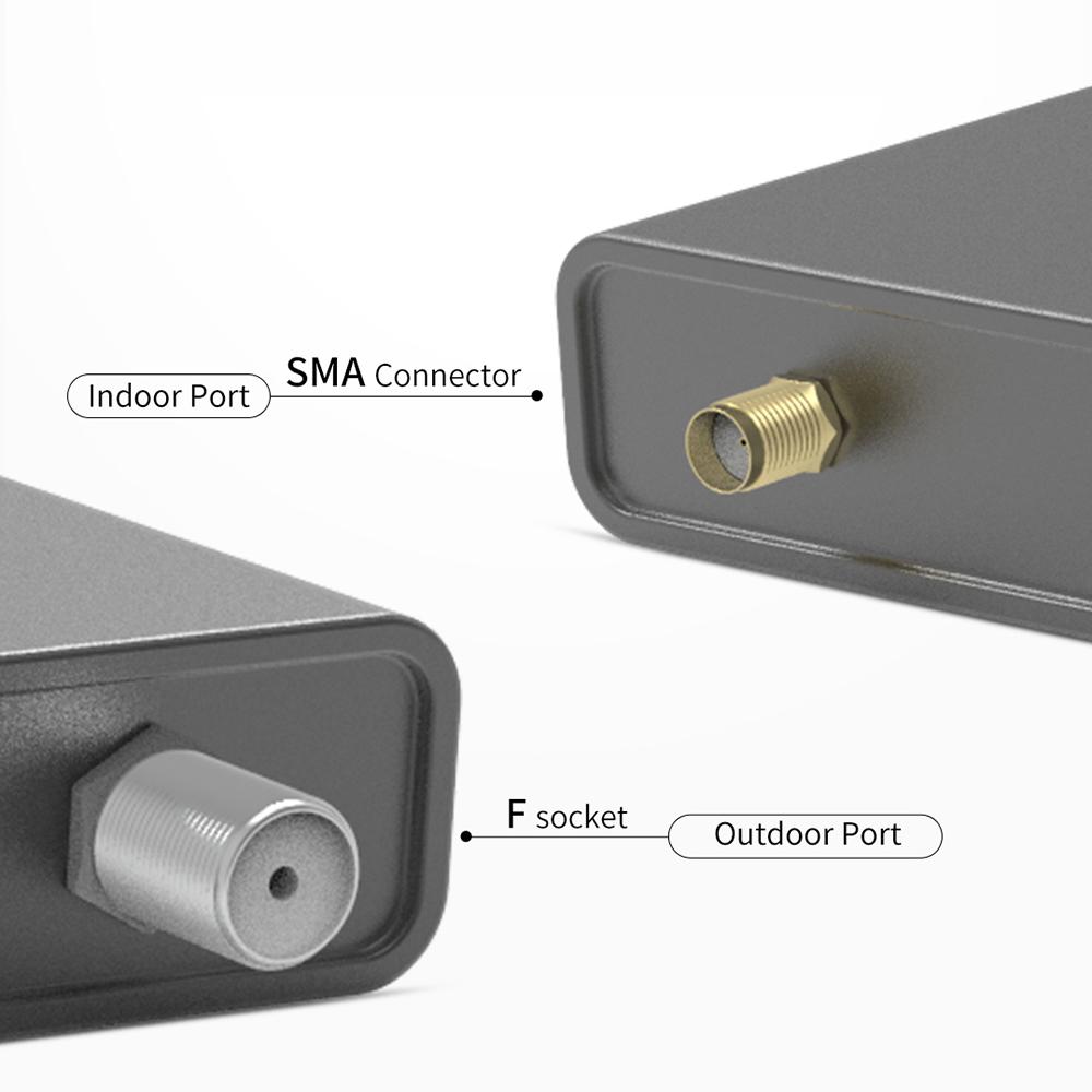 Двухдиапазонный усилитель сигнала GOBOOST, 70 дБ, 2G + 3G + 4G, усилитель сотовой связи 850 900 1800 1900 2100 МГц, повторитель мобильной сети с внутренней антенной на 360 °