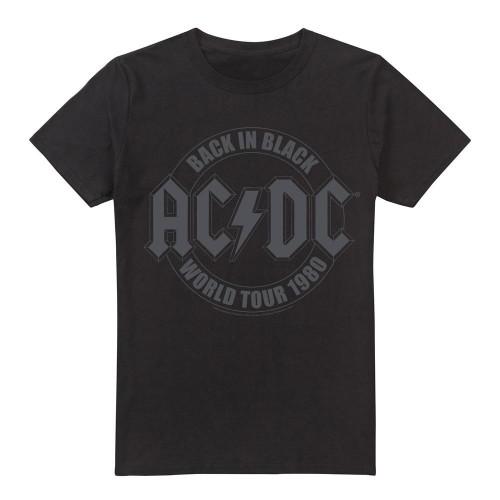 AC/DC Mens Tour Emblem T-Shirt