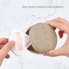Multi-hole Design Makeup Sponge Holder Soft Silicone Cosmetic Puff Holder Box  Makeup Storage