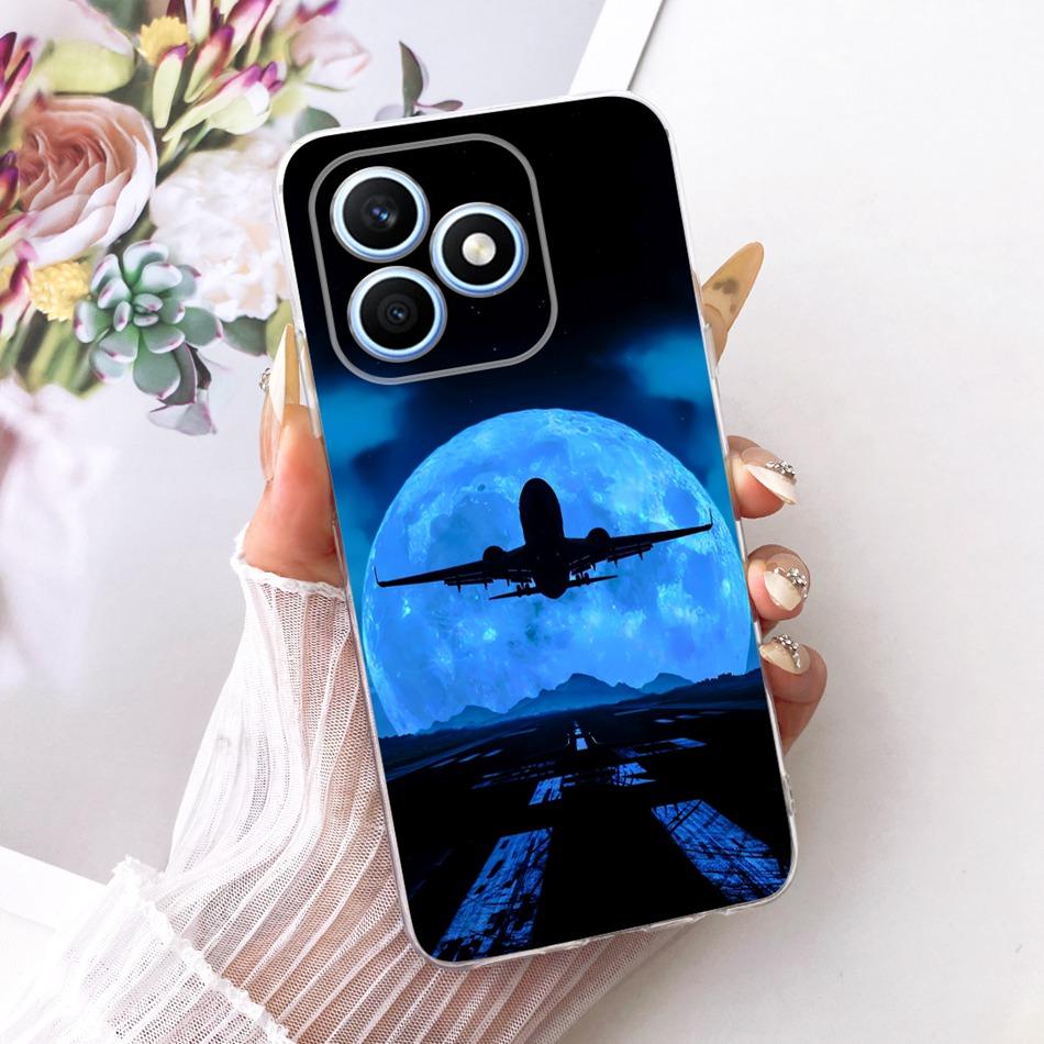 Для Honor X8d 2026 Крутой Чехол для Телефона с Рисунком Дракона и Тигра Для Honor X8D 4G Мягкий Силиконовый TPU Чехлы Бамперы