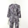Wacoal Women S Modal Spandex Geometric Print Loungewear Set wpa389wS Wpa389wp